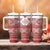 Latvia Jani Midsummer Tumbler With Handle Red White Latvijas Auseklis