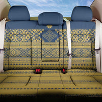 Latvia Jani Midsummer Back Car Seat Cover Blue Gold Latvijas Auseklis