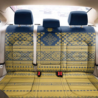 Latvia Jani Midsummer Back Car Seat Cover Blue Gold Latvijas Auseklis