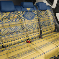Latvia Jani Midsummer Back Car Seat Cover Blue Gold Latvijas Auseklis