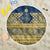 Latvia Jani Midsummer Beach Blanket Blue Gold Latvijas Auseklis