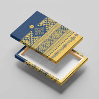 Latvia Jani Midsummer Canvas Wall Art Blue Gold Latvijas Auseklis