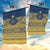 Latvia Jani Midsummer Garden Flag Blue Gold Latvijas Auseklis