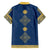 Latvia Jani Midsummer Hawaiian Shirt Blue Gold Latvijas Auseklis