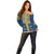 Latvia Jani Midsummer Off Shoulder Sweater Blue Gold Latvijas Auseklis