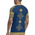 Latvia Jani Midsummer Rugby Jersey Blue Gold Latvijas Auseklis