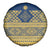 Latvia Jani Midsummer Spare Tire Cover Blue Gold Latvijas Auseklis