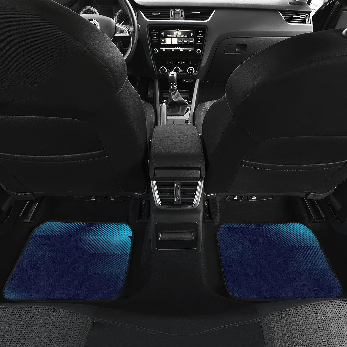 Sri Lanka Cricket Lion World Cup 2024 Car Mats Gradient Inspiration LT7 - Wonder Print Shop