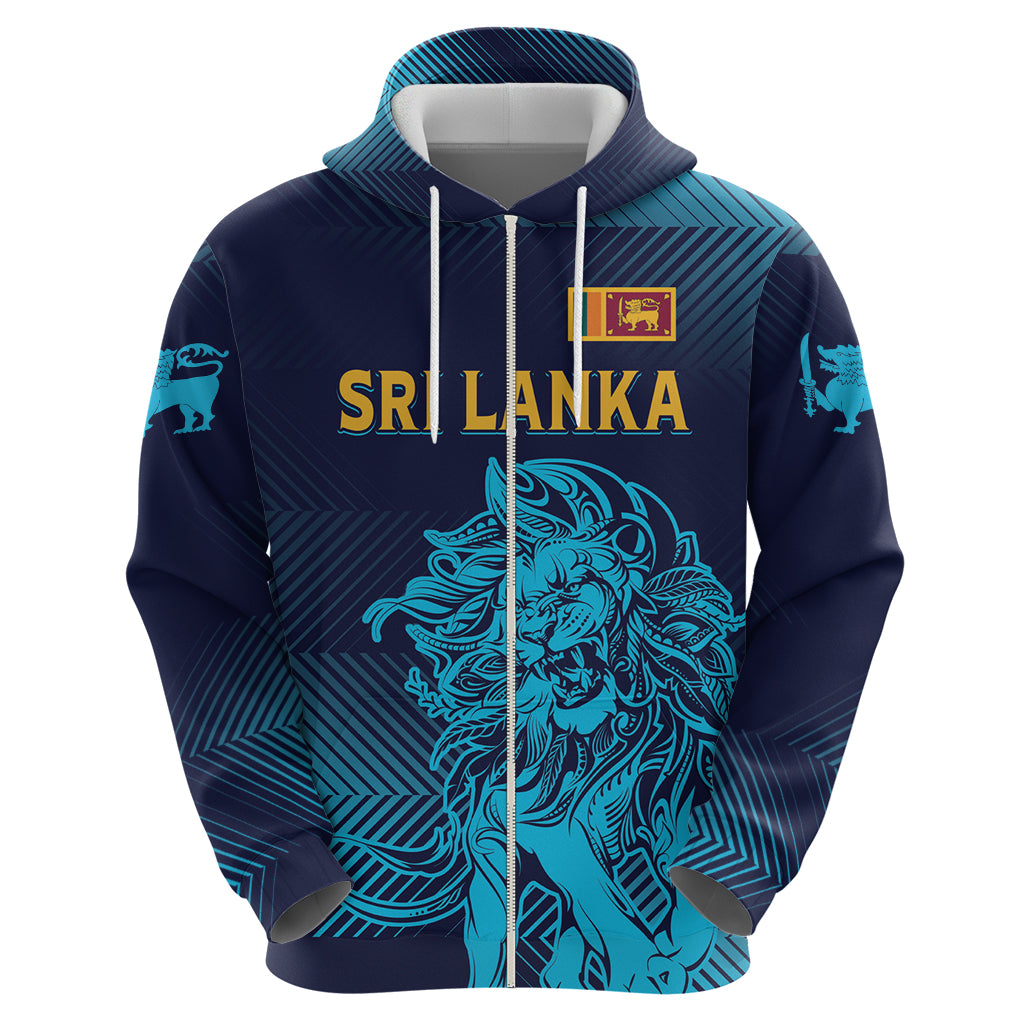Sri Lanka Cricket Lion World Cup 2024 Hoodie Gradient Inspiration - Wonder Print Shop