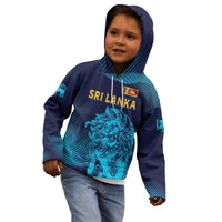 Sri Lanka Cricket Lion World Cup 2024 Kid Hoodie Gradient Inspiration - Wonder Print Shop