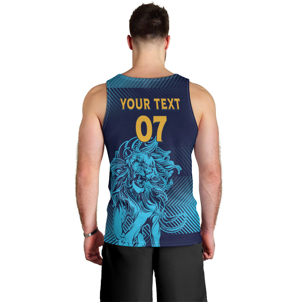 Sri Lanka Cricket Lion World Cup 2024 Men Tank Top Gradient Inspiration - Wonder Print Shop