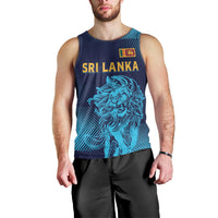 Sri Lanka Cricket Lion World Cup 2024 Men Tank Top Gradient Inspiration - Wonder Print Shop