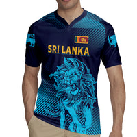 Sri Lanka Cricket Lion World Cup 2024 Rugby Jersey Gradient Inspiration - Wonder Print Shop