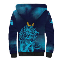 Sri Lanka Cricket Lion World Cup 2024 Sherpa Hoodie Gradient Inspiration - Wonder Print Shop
