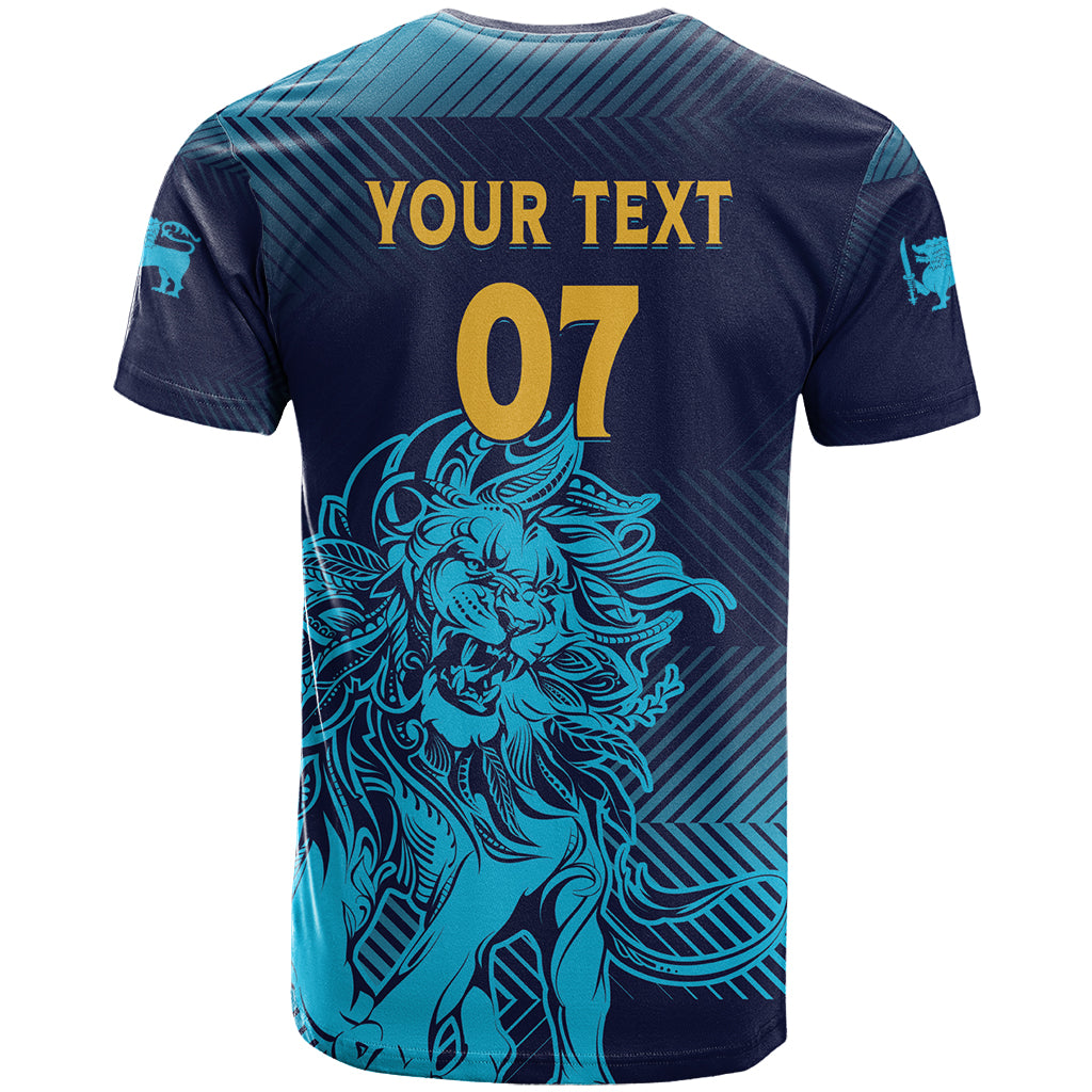 Sri Lanka Cricket Lion World Cup 2024 T Shirt Gradient Inspiration - Wonder Print Shop