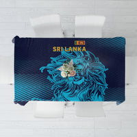 Sri Lanka Cricket Lion World Cup 2024 Tablecloth Gradient Inspiration - Wonder Print Shop