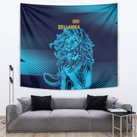 Sri Lanka Cricket Lion World Cup 2024 Tapestry Gradient Inspiration - Wonder Print Shop