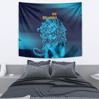 Sri Lanka Cricket Lion World Cup 2024 Tapestry Gradient Inspiration - Wonder Print Shop
