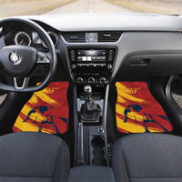 Spain La Furia Roja Car Mats 2024 Tetracampeon Espana LT7 - Wonder Print Shop