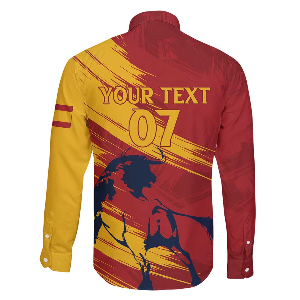 Spain La Furia Roja Custom Family Matching Mermaid Dress and Hawaiian Shirt 2024 Tetracampeon Espana LT7 - Wonder Print Shop