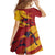 Spain La Furia Roja Custom Family Matching Short Sleeve Bodycon Dress and Hawaiian Shirt 2024 Tetracampeon Espana - Wonder Print Shop