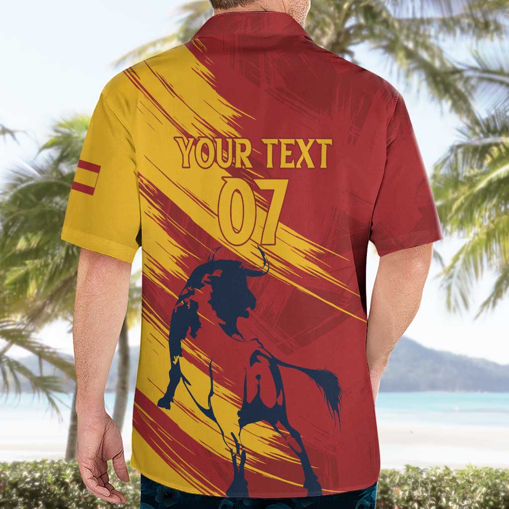 Spain La Furia Roja Custom Hawaiian Shirt 2024 Tetracampeon Espana - Wonder Print Shop