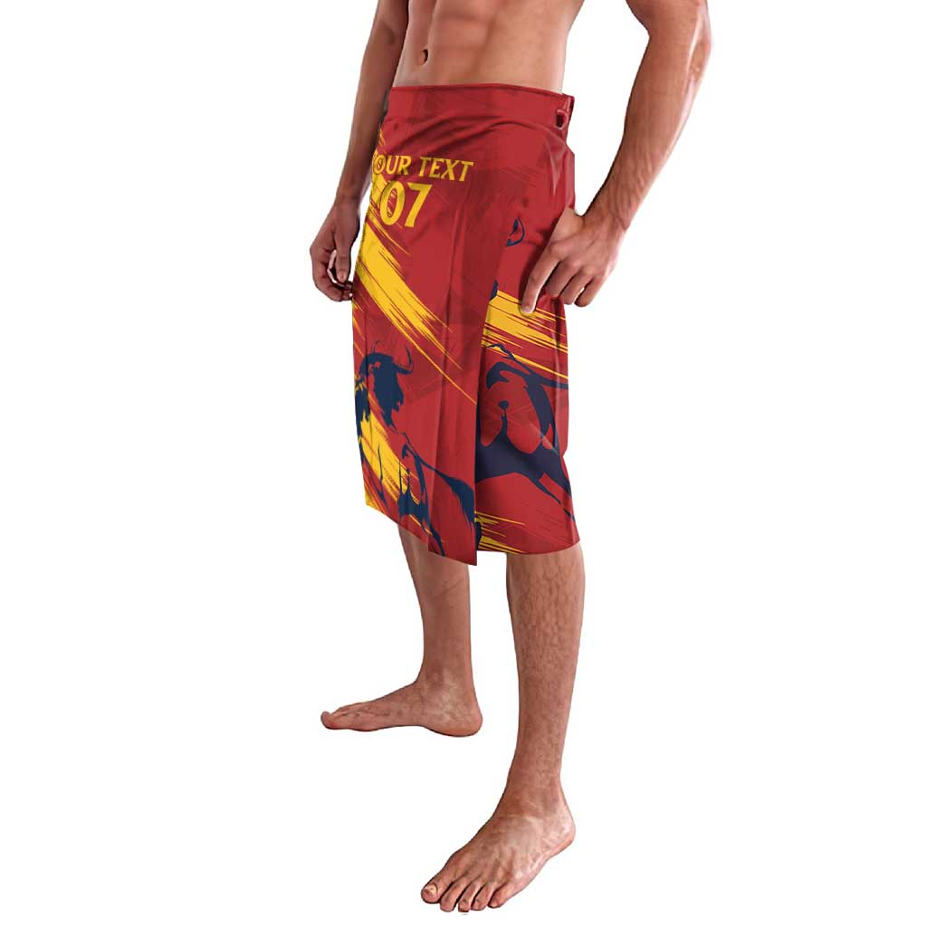 Spain La Furia Roja Custom Lavalava 2024 Tetracampeon Espana - Wonder Print Shop