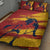 Spain La Furia Roja Quilt Bed Set 2024 Tetracampeon Espana - Wonder Print Shop