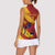 Spain La Furia Roja Custom Women Sleeveless Polo Shirt 2024 Tetracampeon Espana - Wonder Print Shop