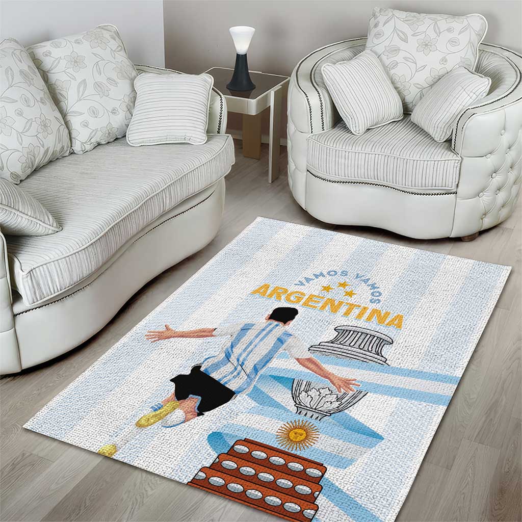 Argentina Campeones Area Rug Vamos Vamos Albiceleste LT7 - Wonder Print Shop