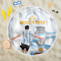 Argentina Campeones Beach Blanket Vamos Vamos Albiceleste LT7 - Wonder Print Shop