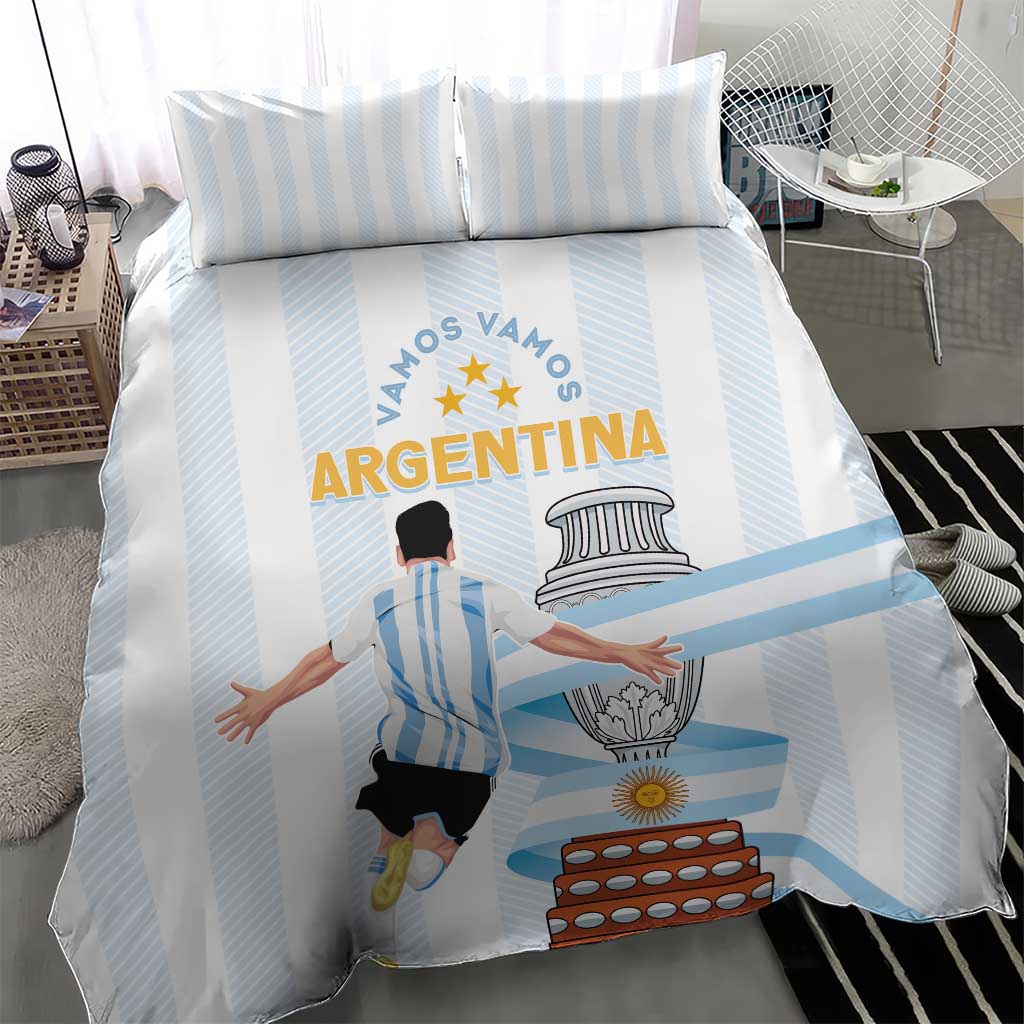 Argentina Campeones Bedding Set Vamos Vamos Albiceleste LT7 - Wonder Print Shop