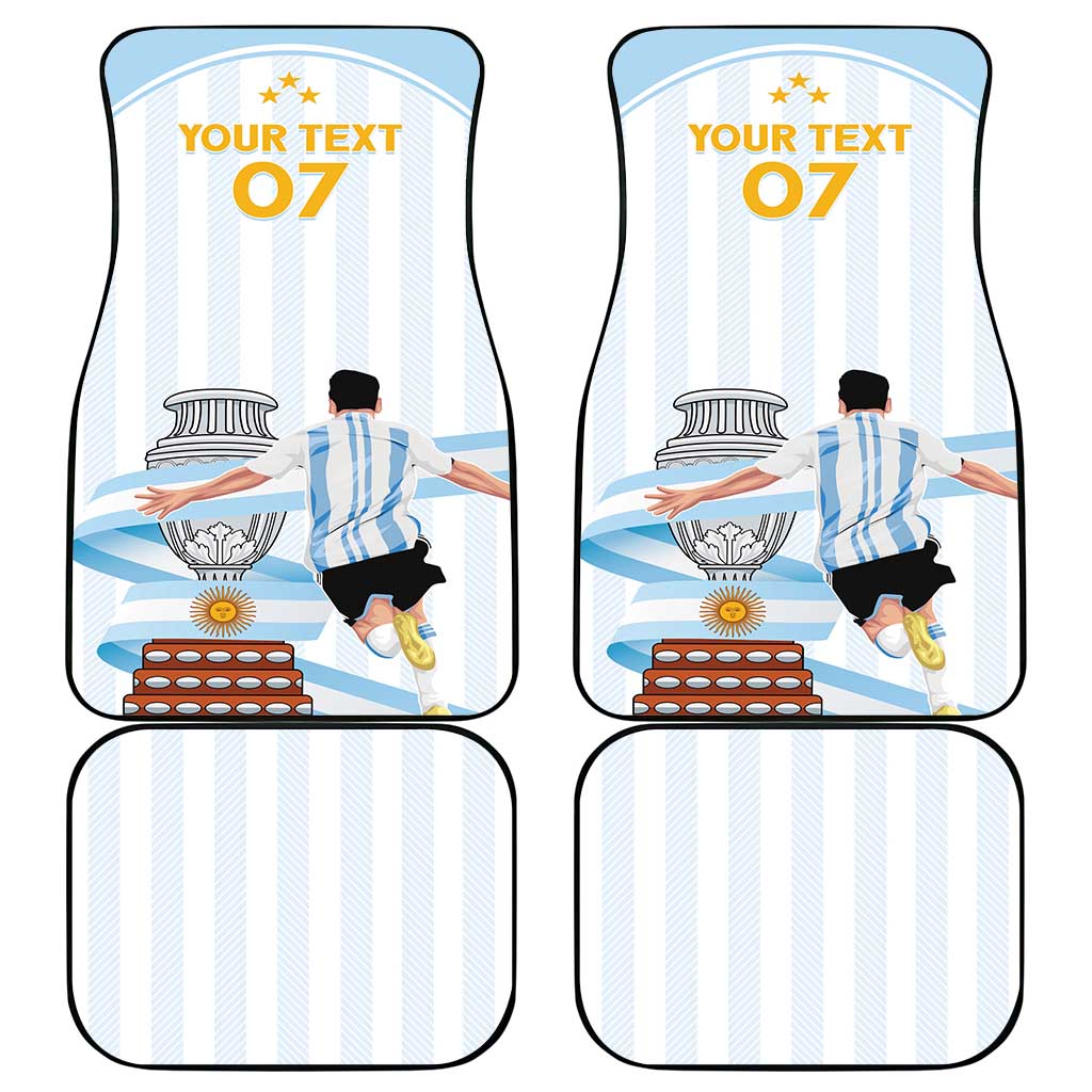 Argentina Campeones Car Mats Vamos Vamos Albiceleste LT7 - Wonder Print Shop