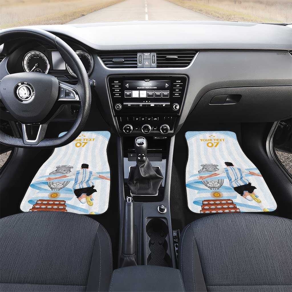 Argentina Campeones Car Mats Vamos Vamos Albiceleste LT7 - Wonder Print Shop