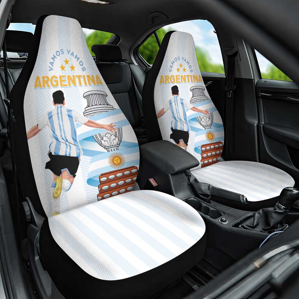Argentina Campeones Car Seat Cover Vamos Vamos Albiceleste LT7 - Wonder Print Shop