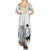 Argentina Campeones Custom Family Matching Summer Maxi Dress and Hawaiian Shirt Vamos Vamos Albiceleste - Wonder Print Shop