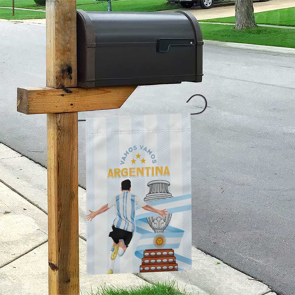 Argentina Campeones Garden Flag Vamos Vamos Albiceleste - Wonder Print Shop