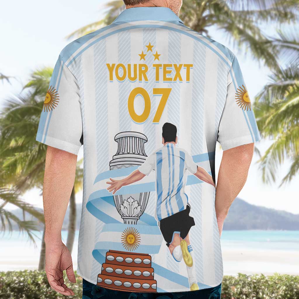 Argentina Campeones Custom Hawaiian Shirt Vamos Vamos Albiceleste - Wonder Print Shop