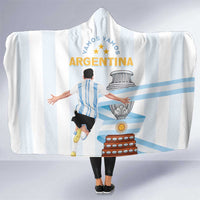 Argentina Campeones Hooded Blanket Vamos Vamos Albiceleste