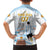 Argentina Campeones Custom Kid Hawaiian Shirt Vamos Vamos Albiceleste - Wonder Print Shop