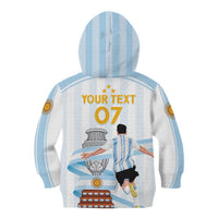 Argentina Campeones Custom Kid Hoodie Vamos Vamos Albiceleste - Wonder Print Shop