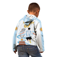 Argentina Campeones Custom Kid Hoodie Vamos Vamos Albiceleste - Wonder Print Shop