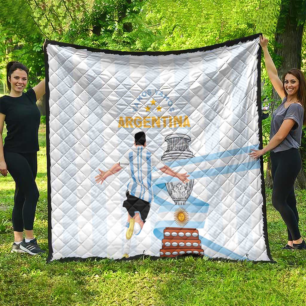 Argentina Campeones Quilt Vamos Vamos Albiceleste - Wonder Print Shop