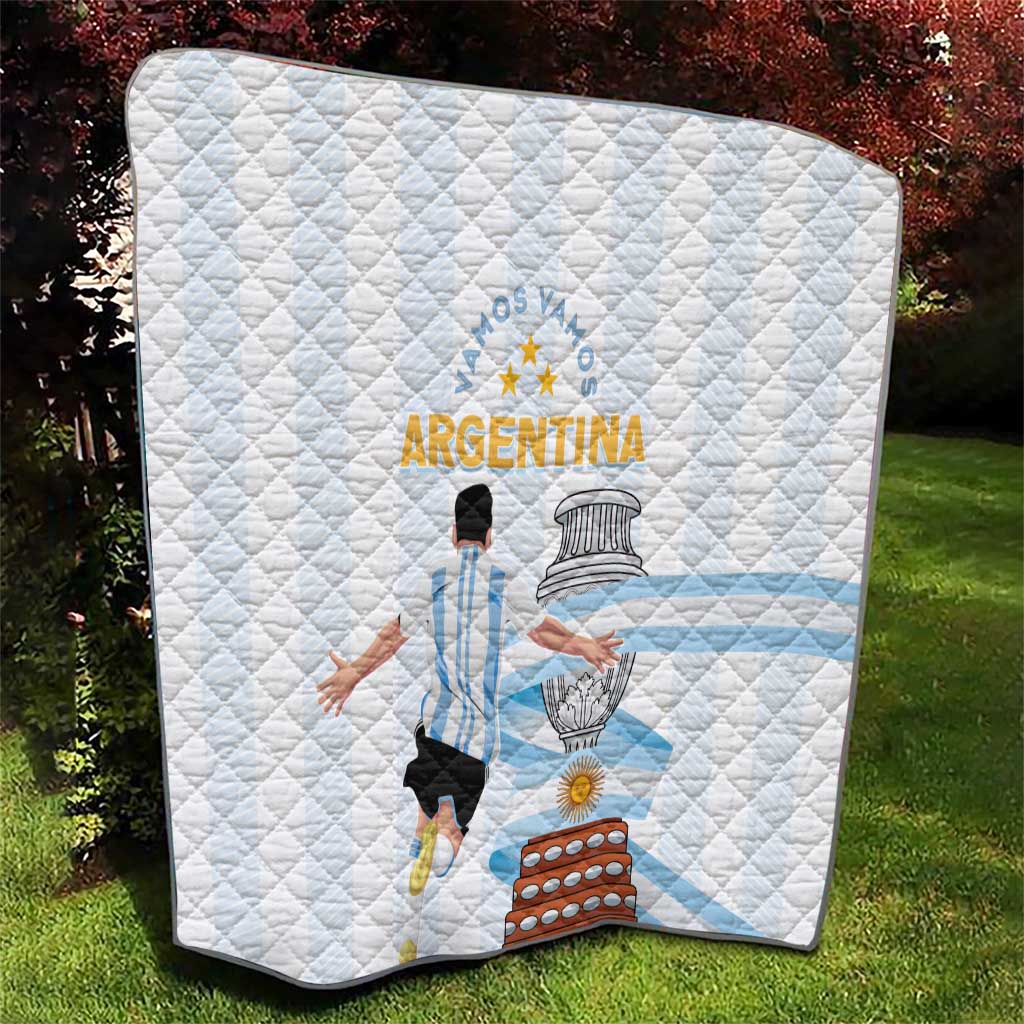 Argentina Campeones Quilt Vamos Vamos Albiceleste - Wonder Print Shop