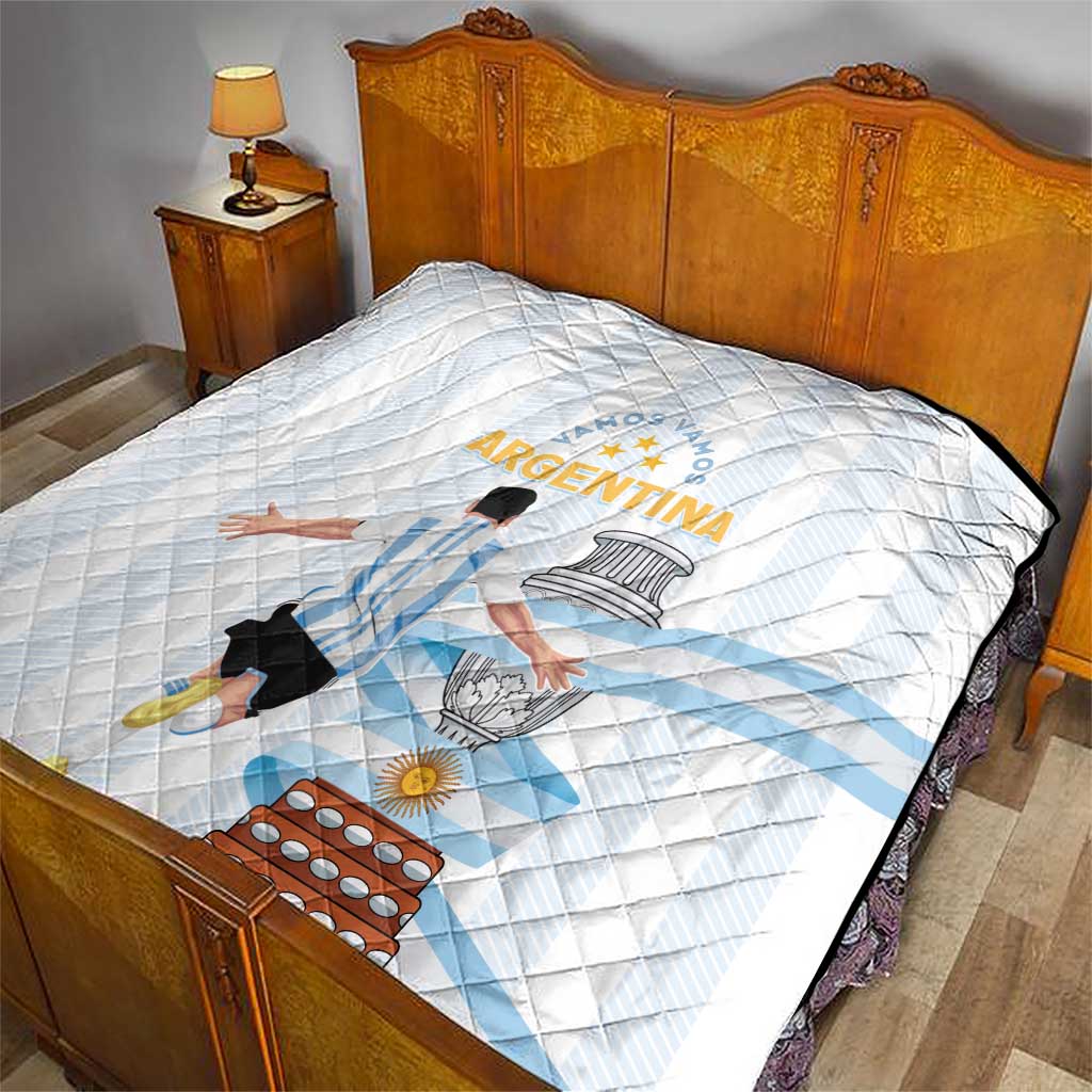 Argentina Campeones Quilt Vamos Vamos Albiceleste - Wonder Print Shop