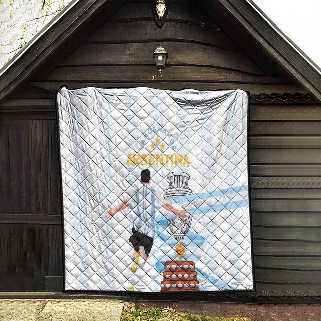 Argentina Campeones Quilt Vamos Vamos Albiceleste - Wonder Print Shop