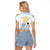 Argentina Campeones Custom Raglan Cropped T Shirt Vamos Vamos Albiceleste - Wonder Print Shop