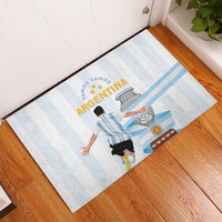 Argentina Campeones Rubber Doormat Vamos Vamos Albiceleste - Wonder Print Shop