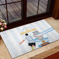 Argentina Campeones Rubber Doormat Vamos Vamos Albiceleste - Wonder Print Shop