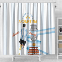 Argentina Campeones Shower Curtain Vamos Vamos Albiceleste
